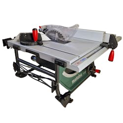 Test av bordscirkelsågar: Metabo TS 254 M Test av bordscirkelsågar: Metabo TS 254 M